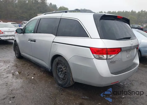 2015 Honda Odyssey Lx из США, поврежденный, VIN 5FNRL5H25FB087275
